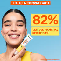 GARNIER | Rutina Anti Manchas con Agua Micelar Clásica de 400ml +  Crema sérum SPF25 2 en 1 iluminadora y antimanchas con vitamina C 50ml + Fluido Diario de Vitamina C  SPF50+ efecto glow - details 2
