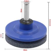 Afilador de cortacésped de 5 piezas, afilador de cuchillos universal para cortacésped, herramienta de afilado multifuncional para taladro eléctrico, herramienta Gring herramientas de jardín - details 0