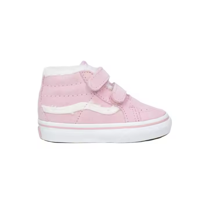 Zapatilla Baby Vans Sk8-mid V Rosa - 1