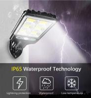 Luz Solar Exterior Con Inducción Humana 72/108COB Luz De Pared Para Jardín Patio Garaje Iluminación De Calle Tres Modos Impermeable - details 8