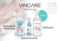 VINCARE  Limpiador Multiusos Infantil  Limpieza Segura para Superficies de Bebé  Sin Colorantes, Residuos ni Alérgenos 750ml - details 0