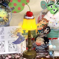 Lámpara De Escritorio LED Kawaii Pudding Luz Nocturna Potenciada Por Baterías Decoración Para Dormitorio Barra Sala Regalo Para Niños - details 3