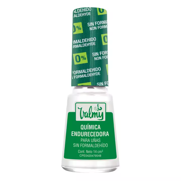 VALMY Química Endurecedora Libre de Formaldehído - Esmalte Protector y Endurecedor, Aporta Brillo y Protección, 14 ml - 1