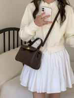 Bolso De Hombro Para Mujer De PU Suave Tamaño Pequeño Moda Retro 2025 Bolso Cruzado Versátil Para Comunicación Bolsa Cuadrada Pequeña - details 5