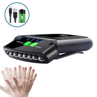Linterna Frontal LED Mini Para Gorra Y Chaqueta Luz De Sombrero Portátil Recargable Por USB Para Pesca Y Camping Iluminación Eficiente Y Ángulo Amplio - details 11