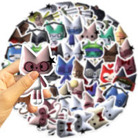 52Pcs Pegatinas De Gato Kawaii Toro Inoue Para Laptop Botella De Agua Bicicleta Patineta Equipaje Snowboard Regalos Para Niñas Y Niños - details 2