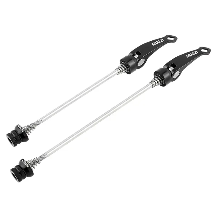 MUQZI 1 Pares De Eje De Rueda De Bicicleta Con Libera Rápida QR Para MTB Y Carretera 100mm Delantero Y 135mm Traseador Material De Aluminio - 1