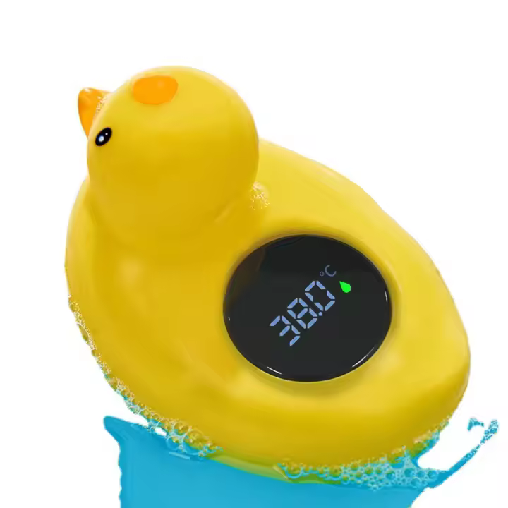 Termómetro de Agua para Baño de Bebé Sensor de Temperatura Seguro con Diseño de Pato - 1