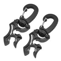 2 Pcs Porta-hazas De Buceo Con Clip Para Mangueras De Alta/baja Presión Reguladores Y Medidores Para Snorkel Y Buceo - details 0