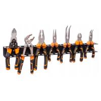Organizador De Herramientas Para Destornilladores Y Pinzas Soporte De Muro En Negro Material De Acero Tamaño 4x4.5x40cm - details 6