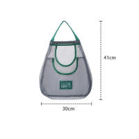 Bolsa De Almacenamiento Reutilizable Para Cocina Malla Colgante Para Frutas Verduras Ajo Patatas Cebollas Estilo Moderno Material No Tejido - details 12