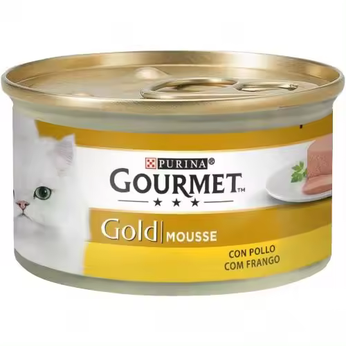 GOURMET GOLD Mousse Comida húmeda Pollo 85g - 1