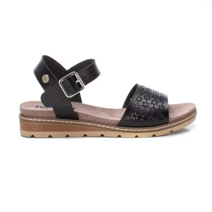 Shoes Sandalias marca Refresh para mujer en color negro - 1