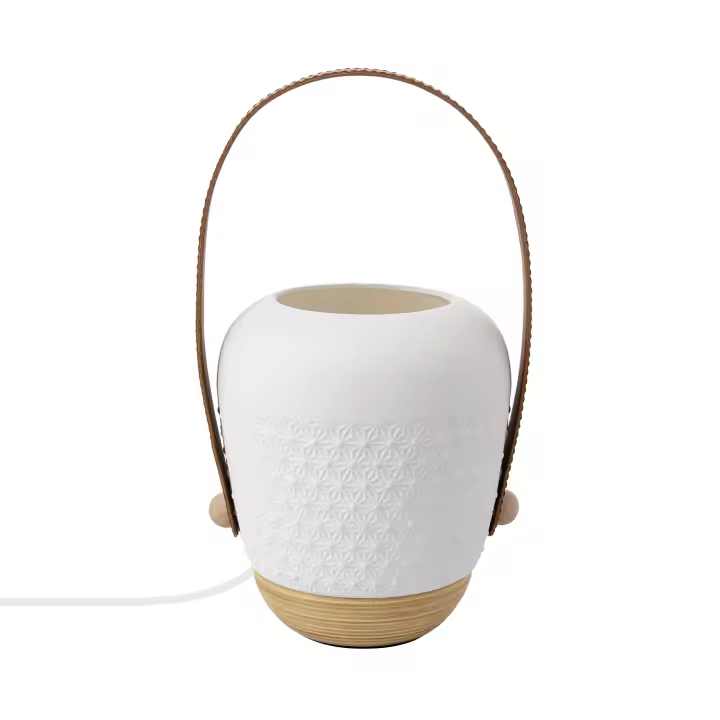 Ledkia Lámpara de Mesa Saquet  Blanco - 1