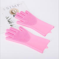 Accesorios De Baño Para Gatos Cepillo De Limpieza Silicona Guantes Antirrascas Y Antibites Productos De Baño Para Mascotas Teddy - details 4