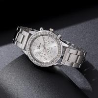 Set De 6 Piezas Reloj De Lujo Para Mujer Con Anillo Collar Y Pendientes De Strass Moda Casual Reloj De Pulsera Para Damas - details 5