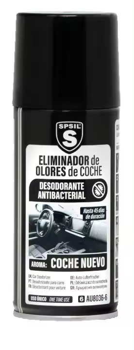 Eliminador de olores de coche USO UNICO AROMA COCHE NUEVO 150ML - 1