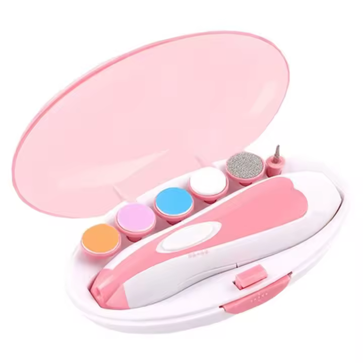 Cortadores Eléctricos de Lima de uñas para Bebé, equipo de cuidado del bebé, hesiene Personal, Gift para recién nacidos, grabador eléctrico de Dedos de los pies, cortador de uñas - 1