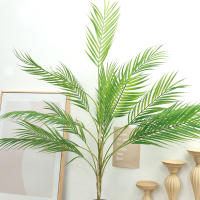 Kahaul Hoja De Palma Artificial Grande 60-125CM Ramo De Árbol Tropical Para Decoración De Hogar Jardín Y Navidad Material Plástico - details 7