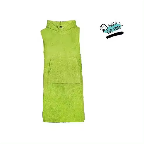 Poncho de Surf y Playa Adulto Unisex de Algodón Dhestia Home    toallas de playa - 1