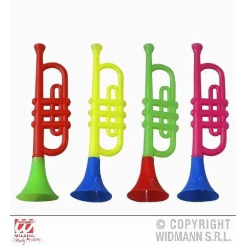 Trompetas Sonoras Surtidas En Varios Colores 2720T Widmann - 1
