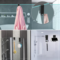 Gancho De Ducha De Acero Inoxidable Para Puerta De Vidrio Gancho De Baño Ligero Gancho Para Toalla De Ducha Soporte De Ducha - details 36