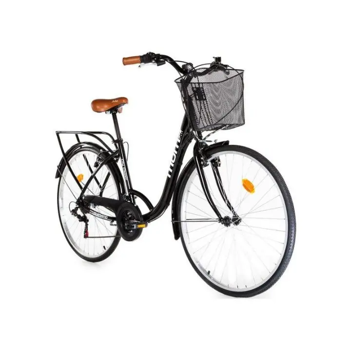 Moma Bikes Bicicleta Paseo City Classic 28", Aluminio , SHIMANO 18v - 1
