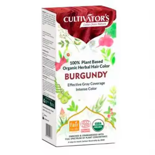 Cultivators Borgoña Tinte Organico 100Gr. Ecocert - 1