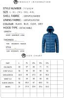 Chaqueta De Parka Con Capucha Cálida Para Hombres Otoño Invierno Estilo Casual Vintage Desmontable Gorro Negro Azul Gris Verde Tallas L XL XXL XXXL XXXL - details 3
