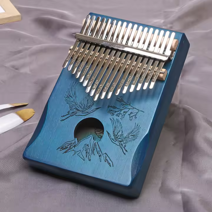 Piano De Quince Teclas Calimba Profesional Ajustable Portátil Kalimba Para Principiantes Instrumento Musical De Cinco Dedos Regalos Para Cumpleaños Y Festivales - 1