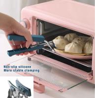 4 unids anti escaldado Placas calientes pinza, clip de tazón, silicona horno Guantes resistente al calor para cocina freidora aire, horno - details 4