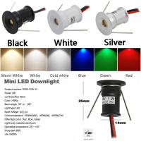 Lámpara De Punto De Luz LED Mini 1W IP65 DC12V Dimmable Para Interior Ceilings Dormitorio Cocina Escaleras Armarios - details 2