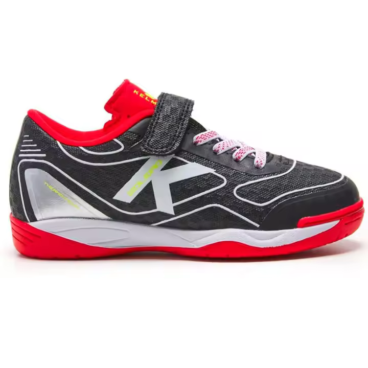 KELME GOLEIRO KIDS ELASTIC 55167 ZAPATILLAS FUTBOL SALA DEPORTES INTERIOR NIÑ@ negro - 1