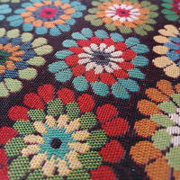 Lafabricadelastelas- Gobelino Jacquard dibujo vintage, tela por metros .Tapicería, resistente, opaco, alta calidad y durabilidad, cortinas, cojines, colchas, bolsos. Cuadros - details 3