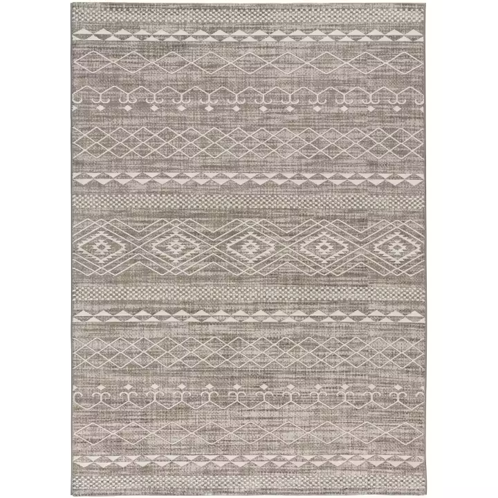 ATTICGO Alfombra de Interior Estilo Geométrico en Beige - Egypt 50039 | 80X150, 140X200, 160X230 cm - 1