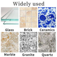 Juego De 15 Piezas De Brocas De Diamante Cerradas Para Tijeras De Azulejos Mármol Vidrio Cerámica 6-50mm Herramienta De Perforación Para DIY - details 1