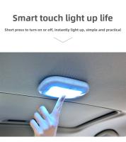 Luz De Techo Para Coche 10 LED Luz De Lectura Nocturna Con Carga USB Lámpara Magnética De Maletero Luz Decorativa De Interior LED Para Coche - details 4