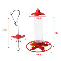 Alimentador de colibrí colgante al aire libre, boca ancha para fácil llenado, alimentador para patio, jardín, decoración de árboles - details 3