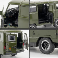Modelo De Coche Escala 1:18 UAZ Viajero De Rusia Juguete De Aleación De Metal Simulación Con Sonido Y Luz Regalos Para Niños - details 2