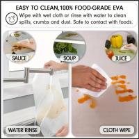 4PCS Alfombrilla De Refrigerador EVA Impermeable Lavable Antimoho Para Cocina Resistente Al Aceite Tapete De Gabinete Anti-heat - details 5
