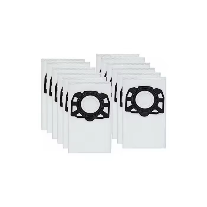 HANDEIU - Bolsas de aspiradora KFI357 para aspiradoras Kärcher WD2/WD3/KWD, 12 unidades, aptas para uso seco y húmedo, con garantía de 2 años - 1