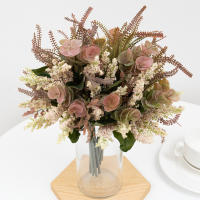 Flores De Lavanda Artificiales En Espuma Para Decoración De Bodas Y Hogar Alta Calidad Plantas Falsas Para Mesa Y Bucles Nupciales - details 4
