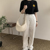 Bolso De Hombro Boho Para Mujer Gran Capacidad De PU Cuero Bolsos Cruzados De Moda Bolso De Mano Underarm Dumpling Monedero - details 7