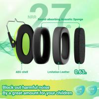 Auriculares con cancelación de ruido para niños, orejeras de protección auditiva para autismo, niños pequeños, niños, auriculares con cancelación de ruido para niños, orejeras a prueba de - details 1