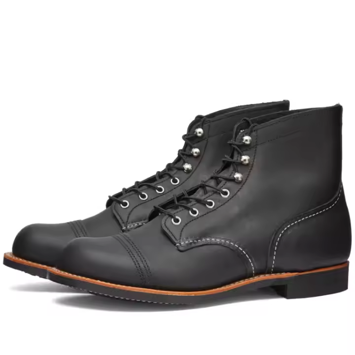 Red Wing 8084 Heritage 6" Iron Ranger Boot Black Harness - 1