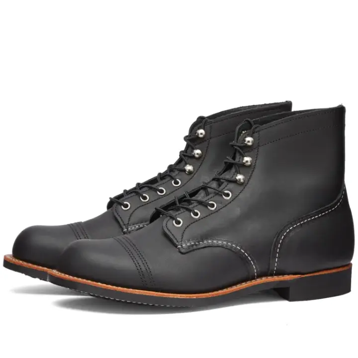 Red Wing 8084 Heritage 6" Iron Ranger Boot Black Harness - 1