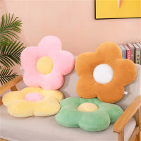 Cojín De Relleno De Plush 30cm En Forma De Flor Con Cinco Pétalos Decoración Girly Para Habitación De Niños Cojín De Silla Para Ventana Solar Moderno Y Lavable - details 3
