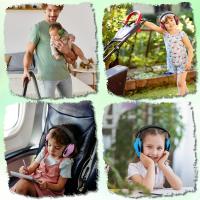 Auriculares con cancelación de ruido para niños, orejeras de protección auditiva para autismo, niños pequeños, niños, auriculares con cancelación de ruido para niños, orejeras a prueba de - details 3