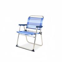 STARLEY-Silla plegable de playa de aluminio Basic azul - details 0