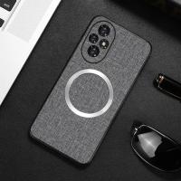 Funda De Cuero Magnética Para Honor 200 pro Lite 100 pro Compatible Con Carga Inalámbrica Resistente a Arañazos Y Huellas Desechable - details 1